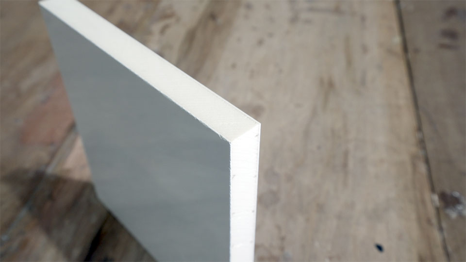 Composite wall panels for caravans